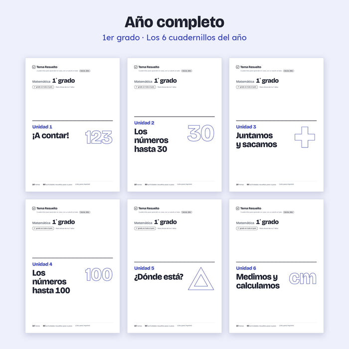 1er grado · Año completo