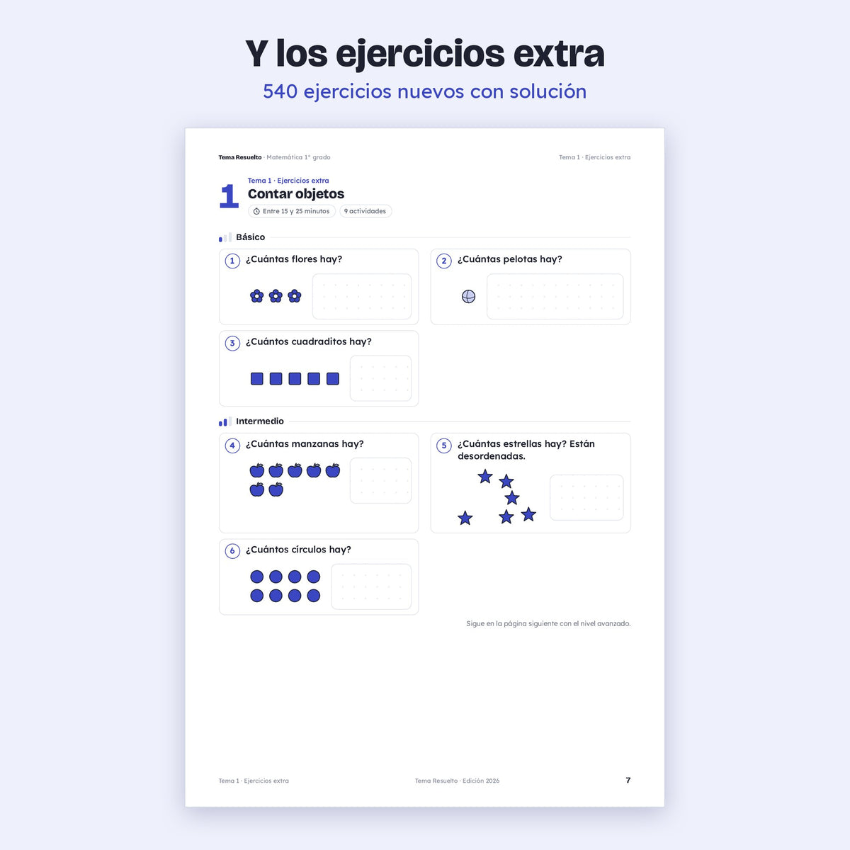 1er grado · Año completo + Extras