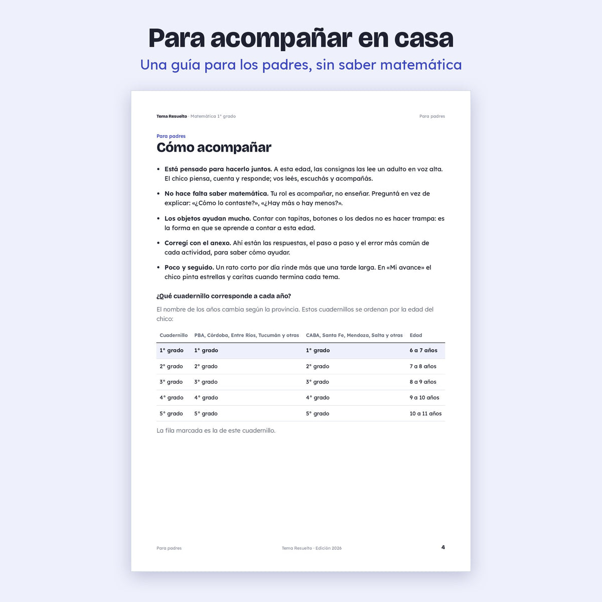 1er grado · Unidad 3: Juntamos y sacamos
