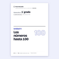 1er grado · Unidad 4: Los números hasta 100