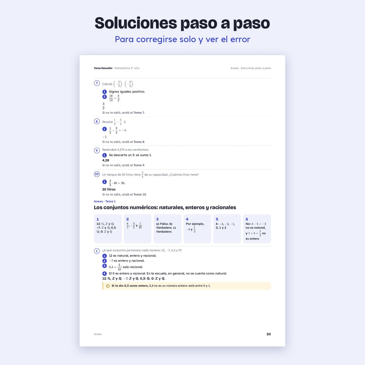 2do año (1ro CABA) · Año completo – Soluciones paso a paso