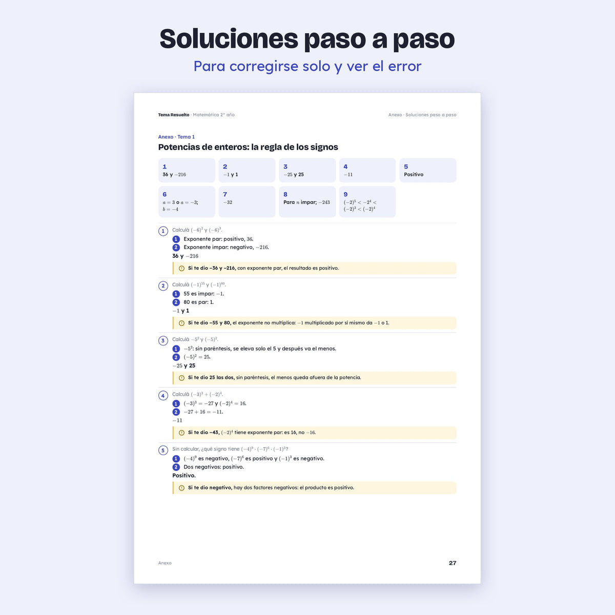 2do año (1ro CABA) · Unidad 2: Ejercicios extra – Soluciones paso a paso