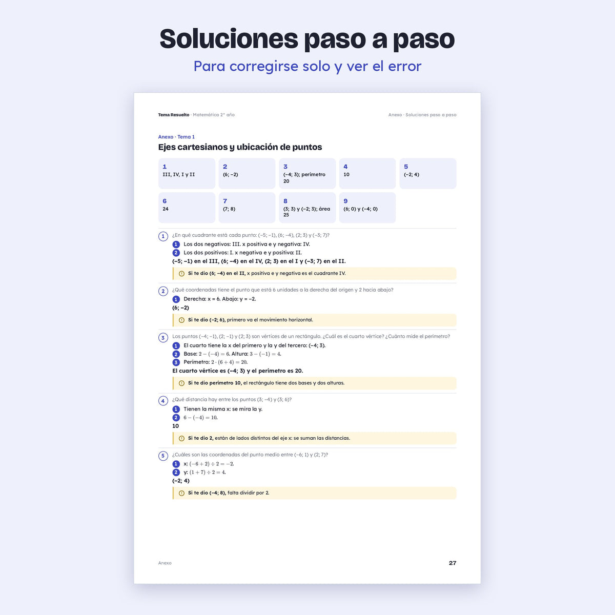 2do año (1ro CABA) · Unidad 4: Ejercicios extra – Soluciones paso a paso
