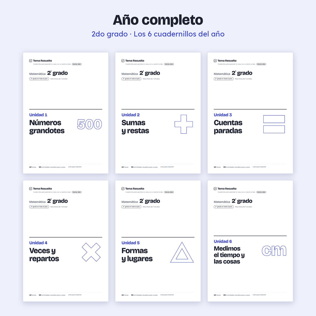 2do grado · Año completo
