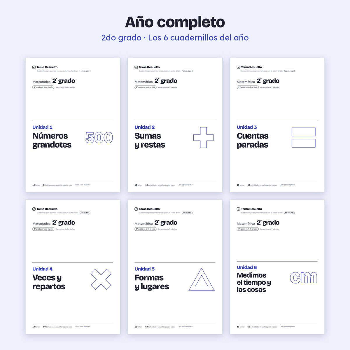 2do grado · Año completo