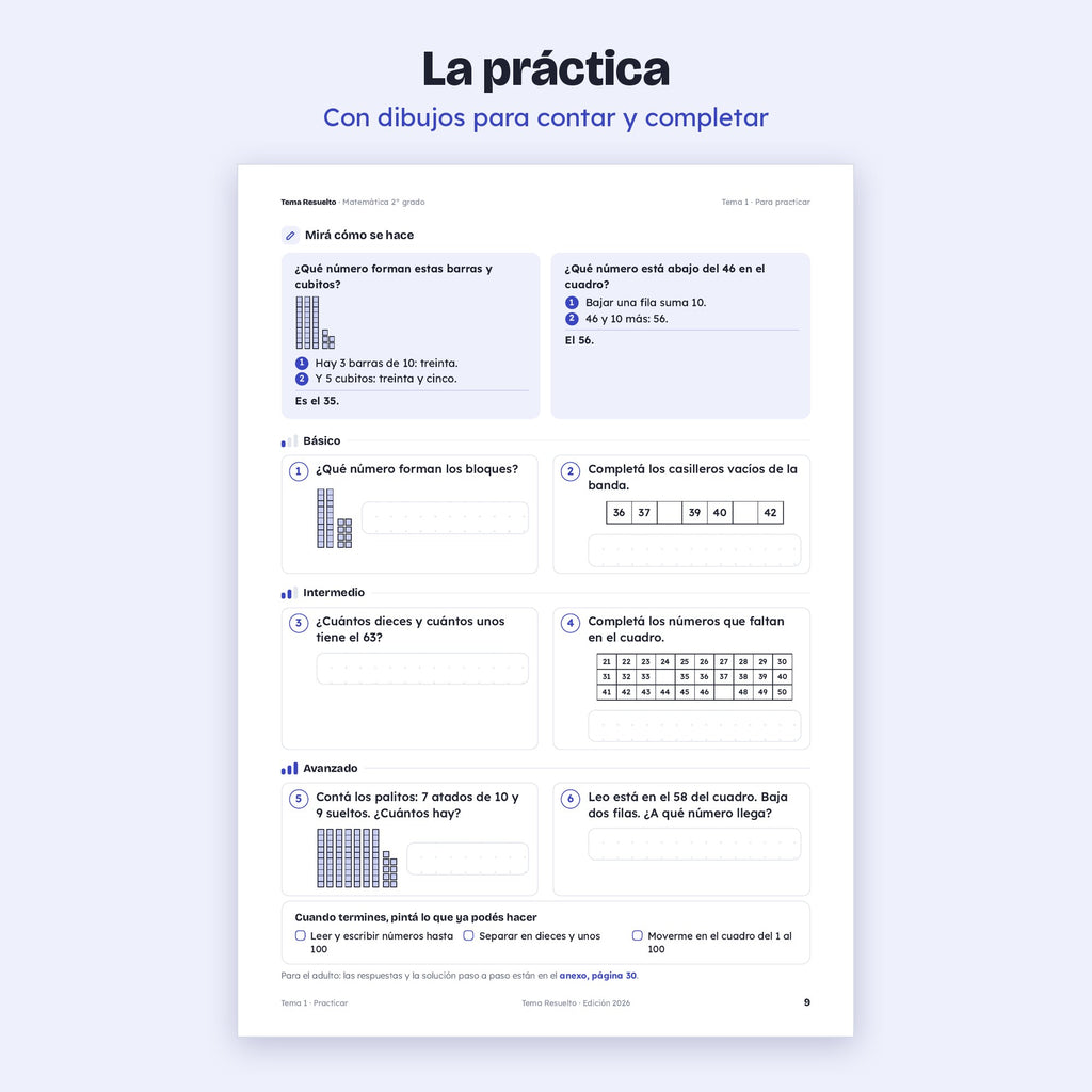 2do grado · Año completo