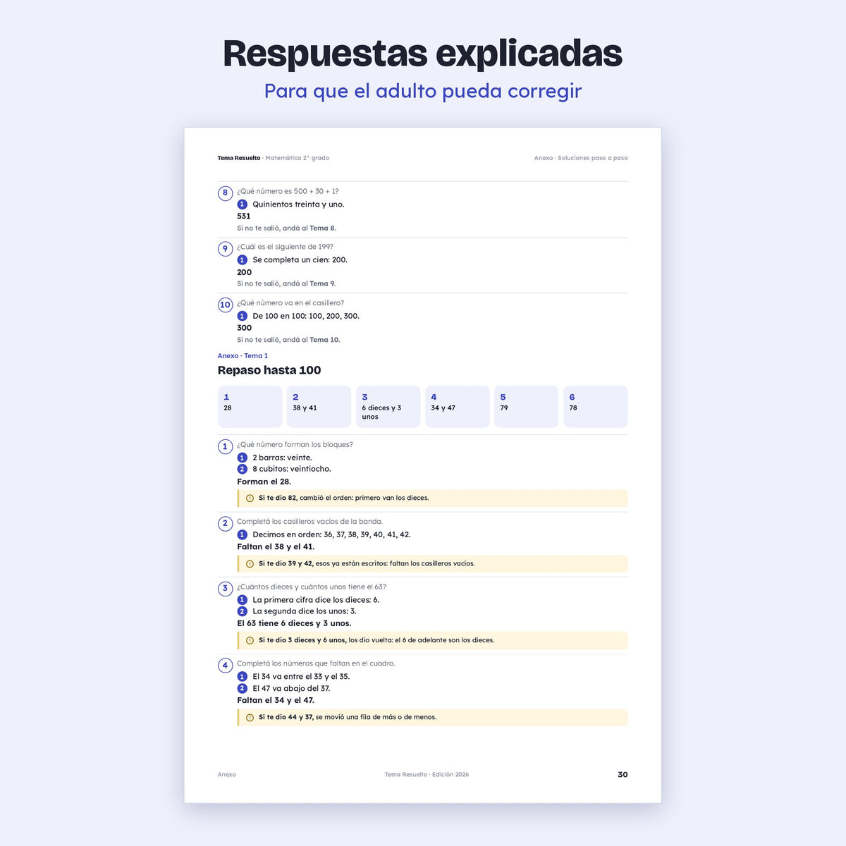 2do grado · Año completo