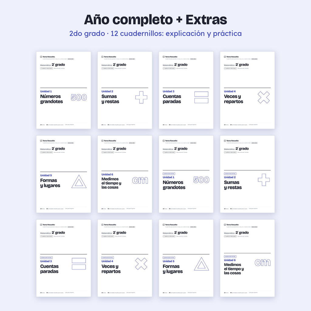 2do grado · Año completo + Extras