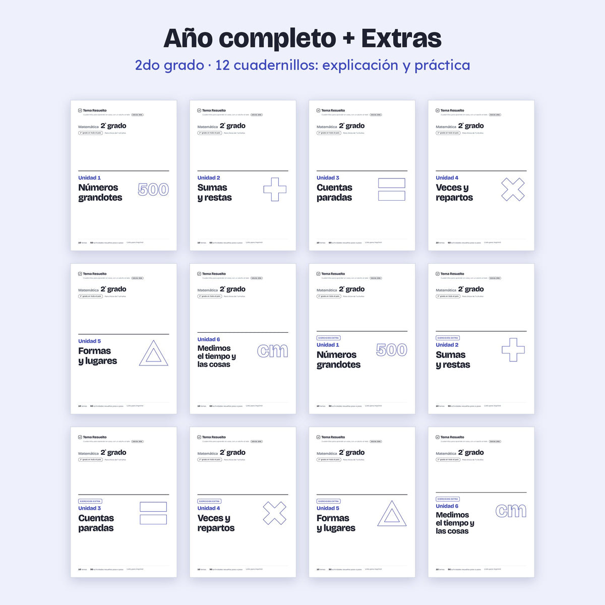 2do grado · Año completo + Extras