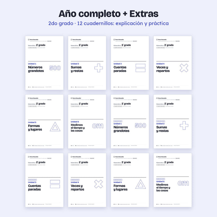 2do grado · Año completo + Extras