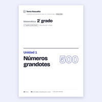 2do grado · Unidad 1: Números hasta 1.000