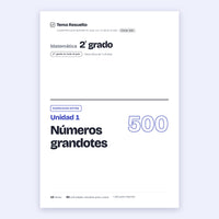 2do grado · Unidad 1: Ejercicios extra