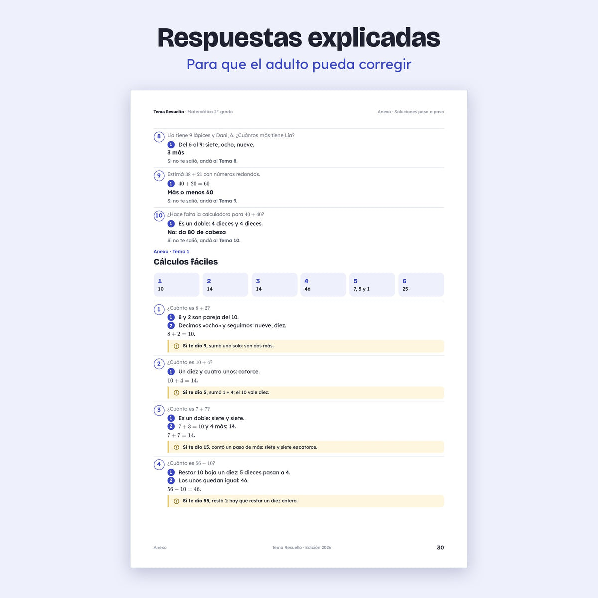 2do grado · Unidad 2: Sumas y restas