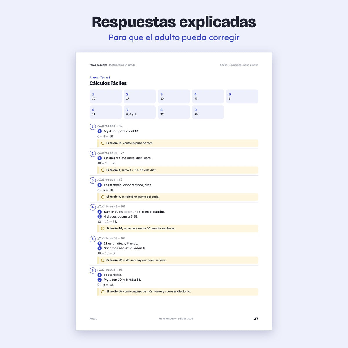 2do grado · Unidad 2: Ejercicios extra