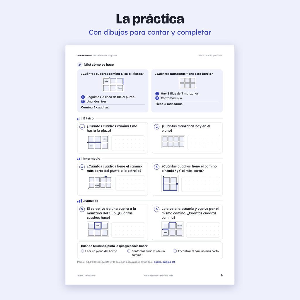 2do grado · Unidad 5: Formas y lugares