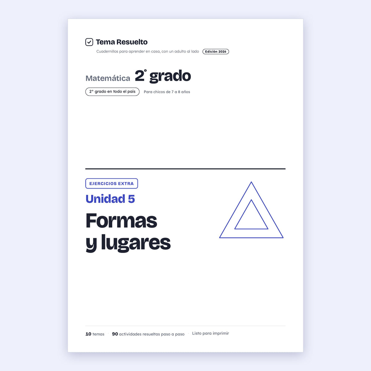 2do grado · Unidad 5: Ejercicios extra