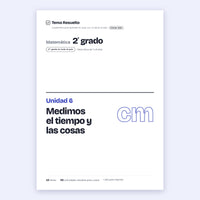 2do grado · Unidad 6: Medidas y tiempo