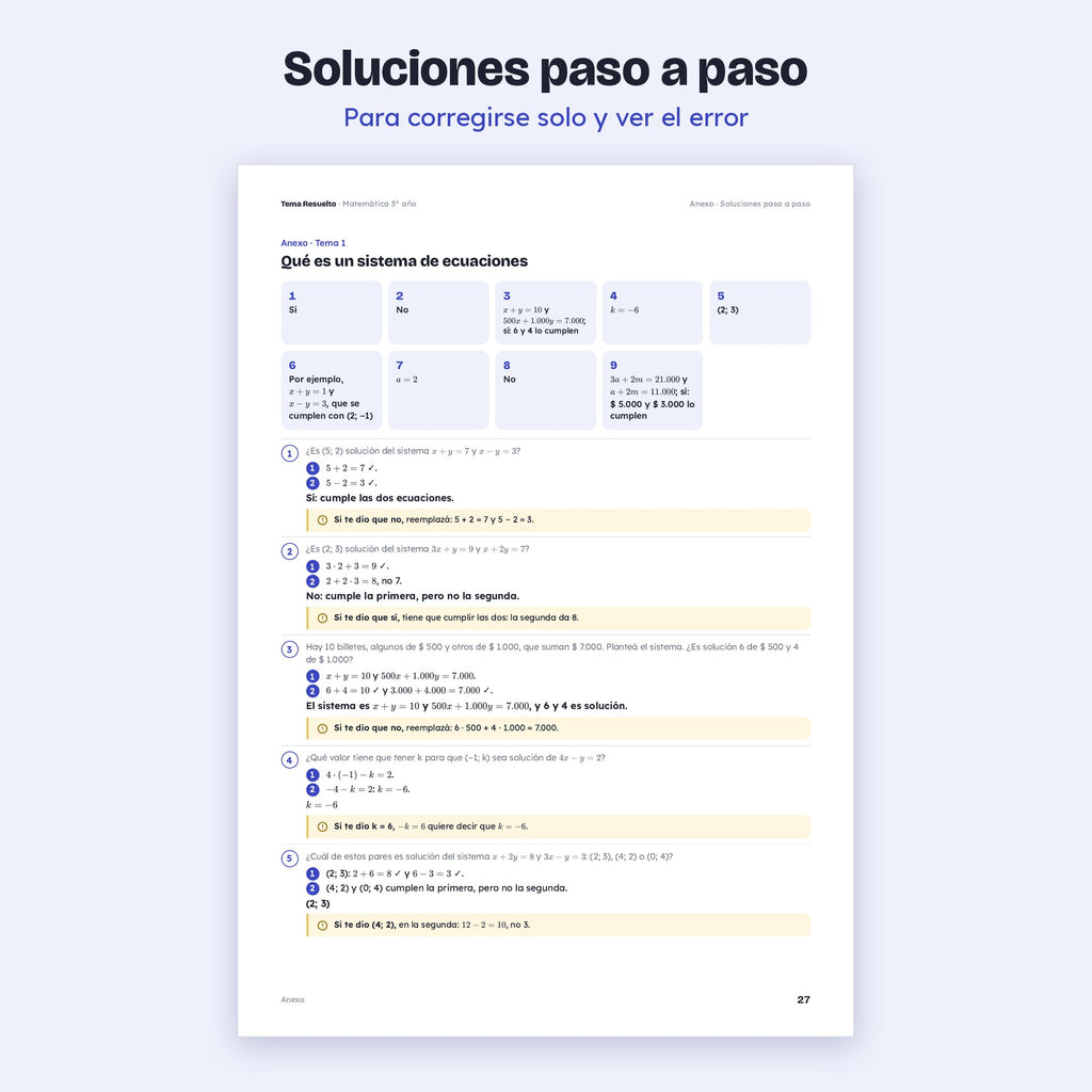 3er año (2do CABA) · Unidad 3: Ejercicios extra – Soluciones paso a paso