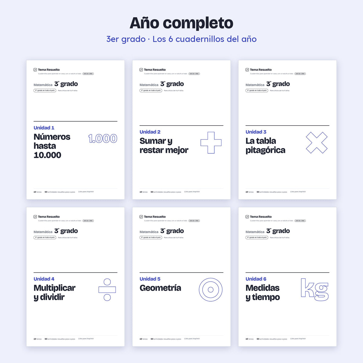 3er grado · Año completo