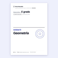 3er grado · Unidad 5: Geometría