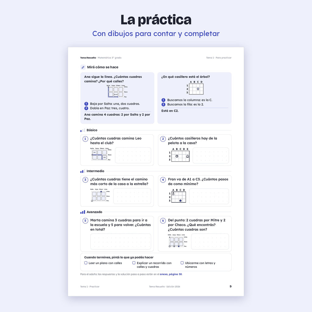3er grado · Unidad 5: Geometría