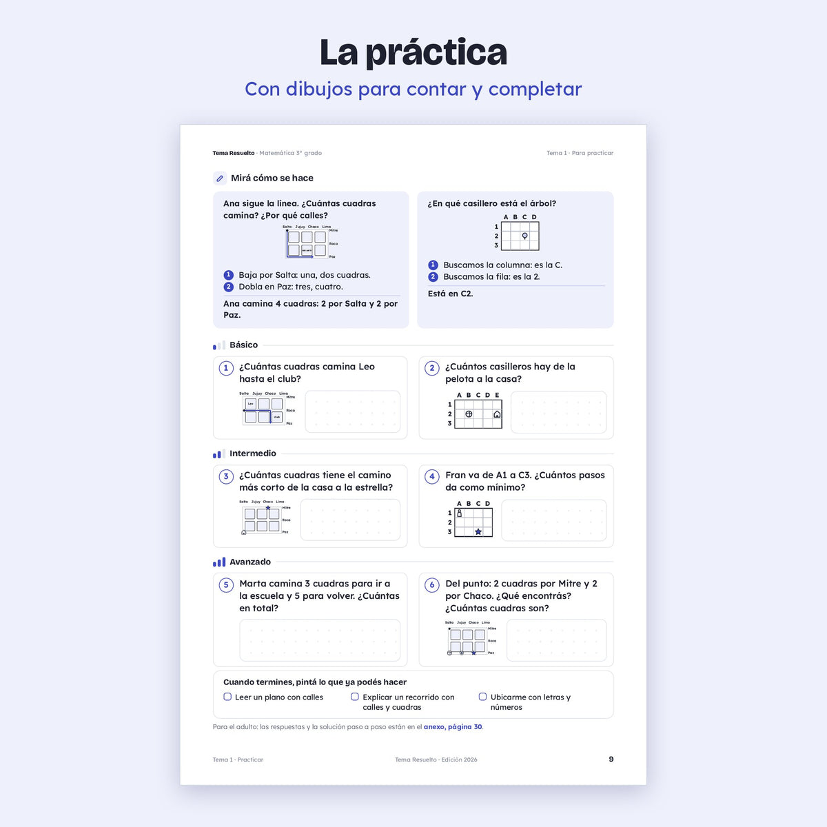 3er grado · Unidad 5: Geometría