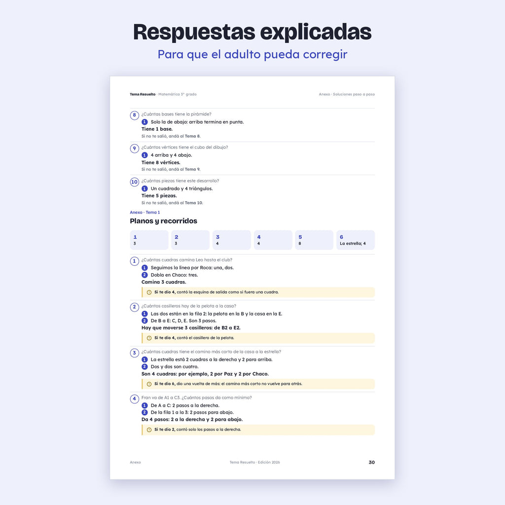 3er grado · Unidad 5: Geometría