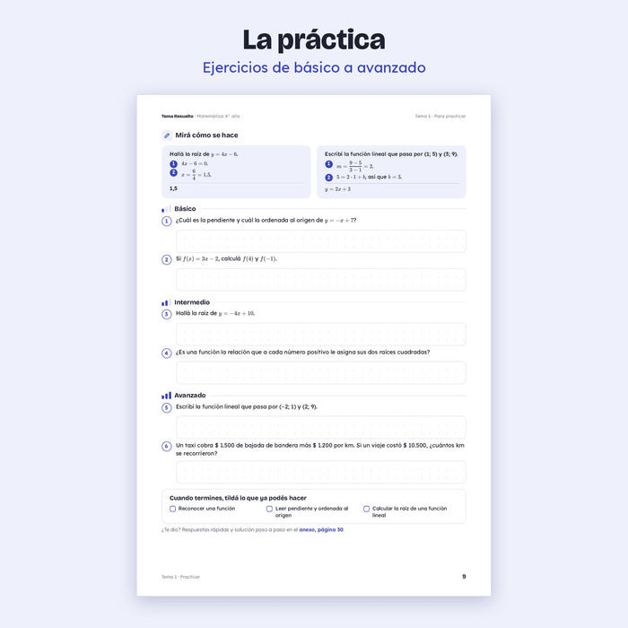 Ejercicios de práctica