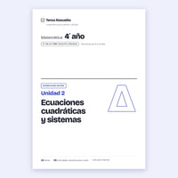 4to año (3ro CABA) · Unidad 2: Ejercicios extra – Portada