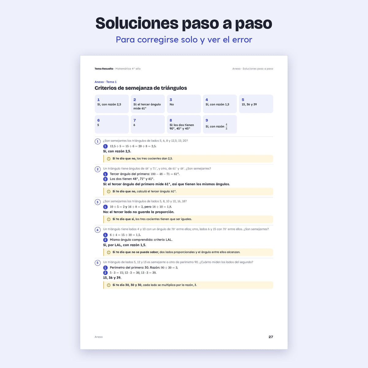 4to año (3ro CABA) · Unidad 4: Ejercicios extra – Soluciones paso a paso