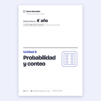 4to año (3ro CABA) · Unidad 6: Probabilidad – Portada