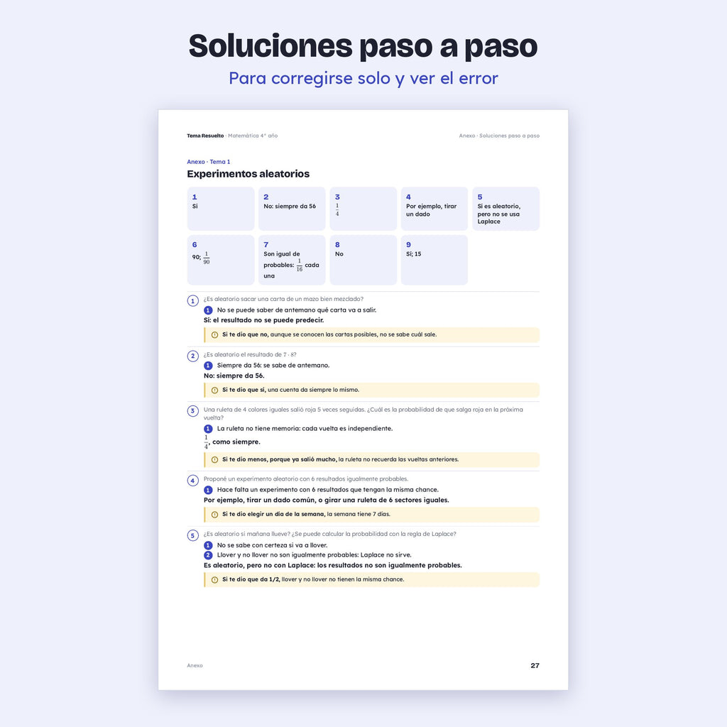 4to año (3ro CABA) · Unidad 6: Ejercicios extra – Soluciones paso a paso