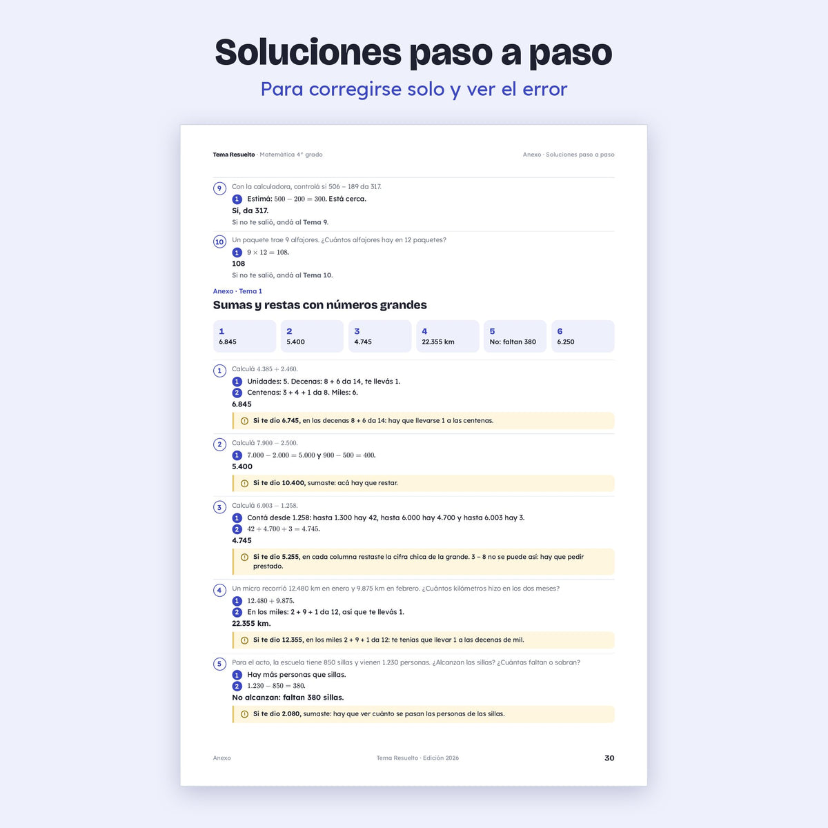 4to grado · Unidad 2: Operaciones