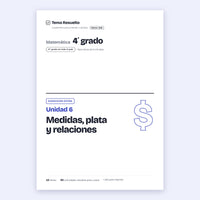 4to grado · Unidad 6: Ejercicios extra