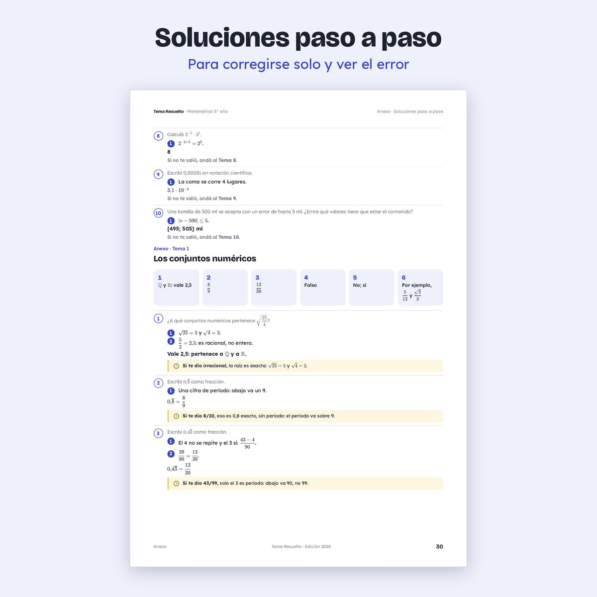 5to año (4to CABA) · Año completo + Extras