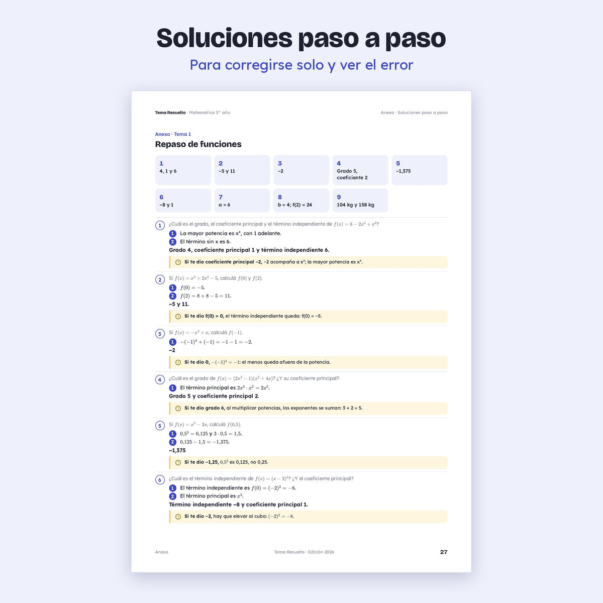 5to año (4to CABA) · Unidad 3: Ejercicios extra