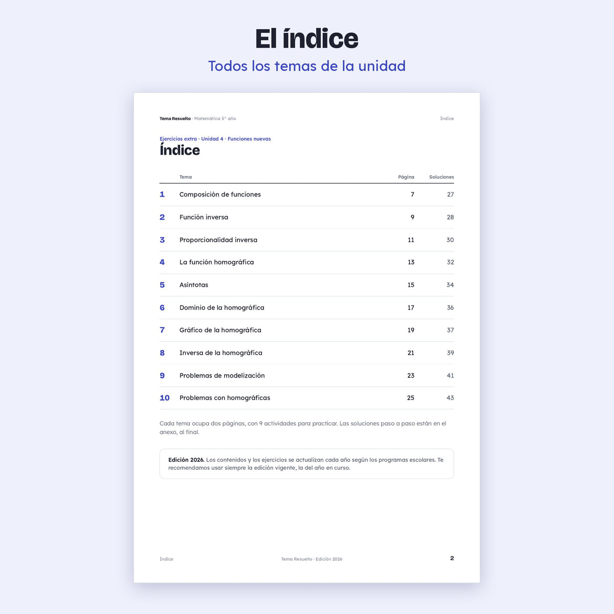 5to año (4to CABA) · Unidad 4: Ejercicios extra