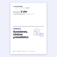5to año (4to CABA) · Unidad 6: Sucesiones y estadística