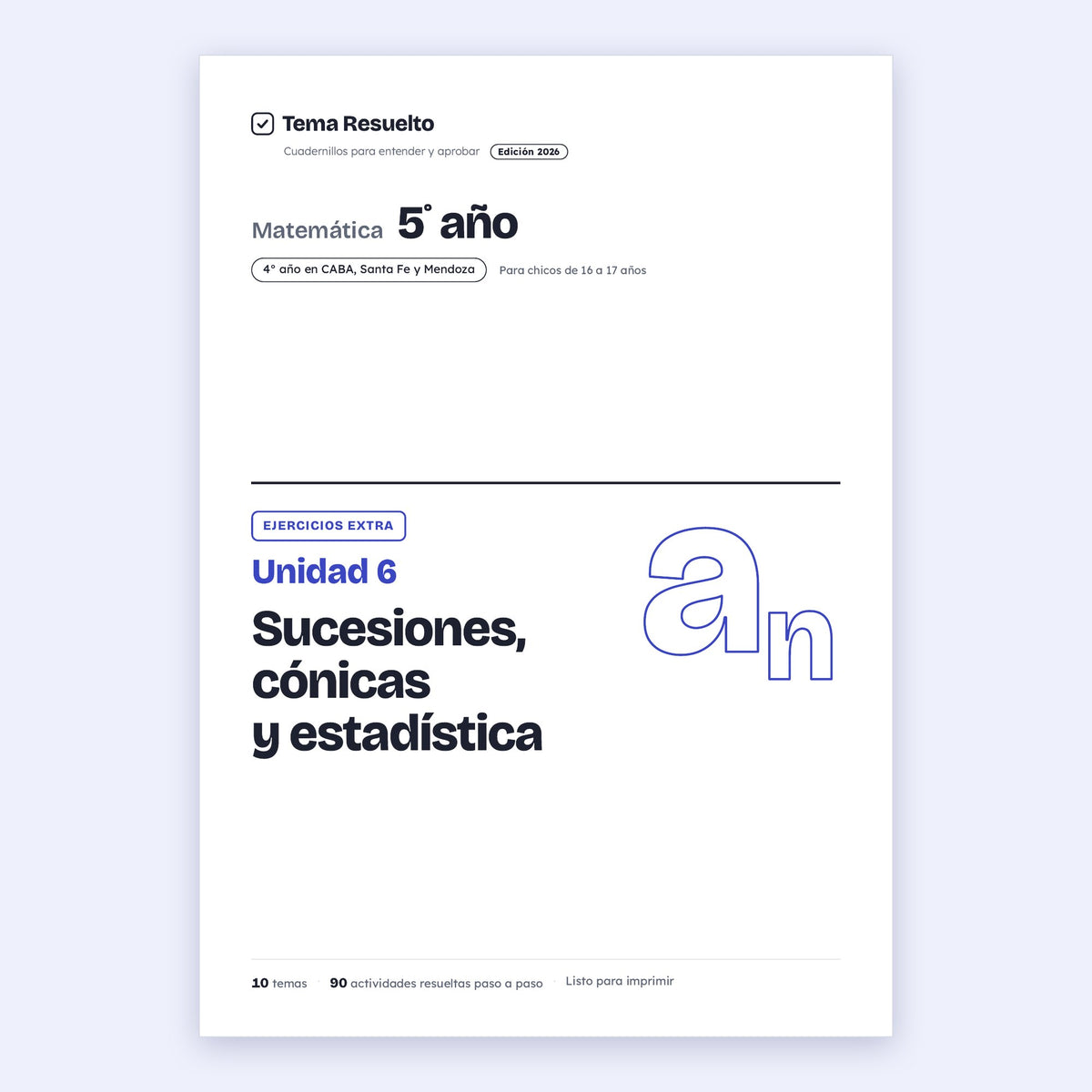 5to año (4to CABA) · Unidad 6: Ejercicios extra