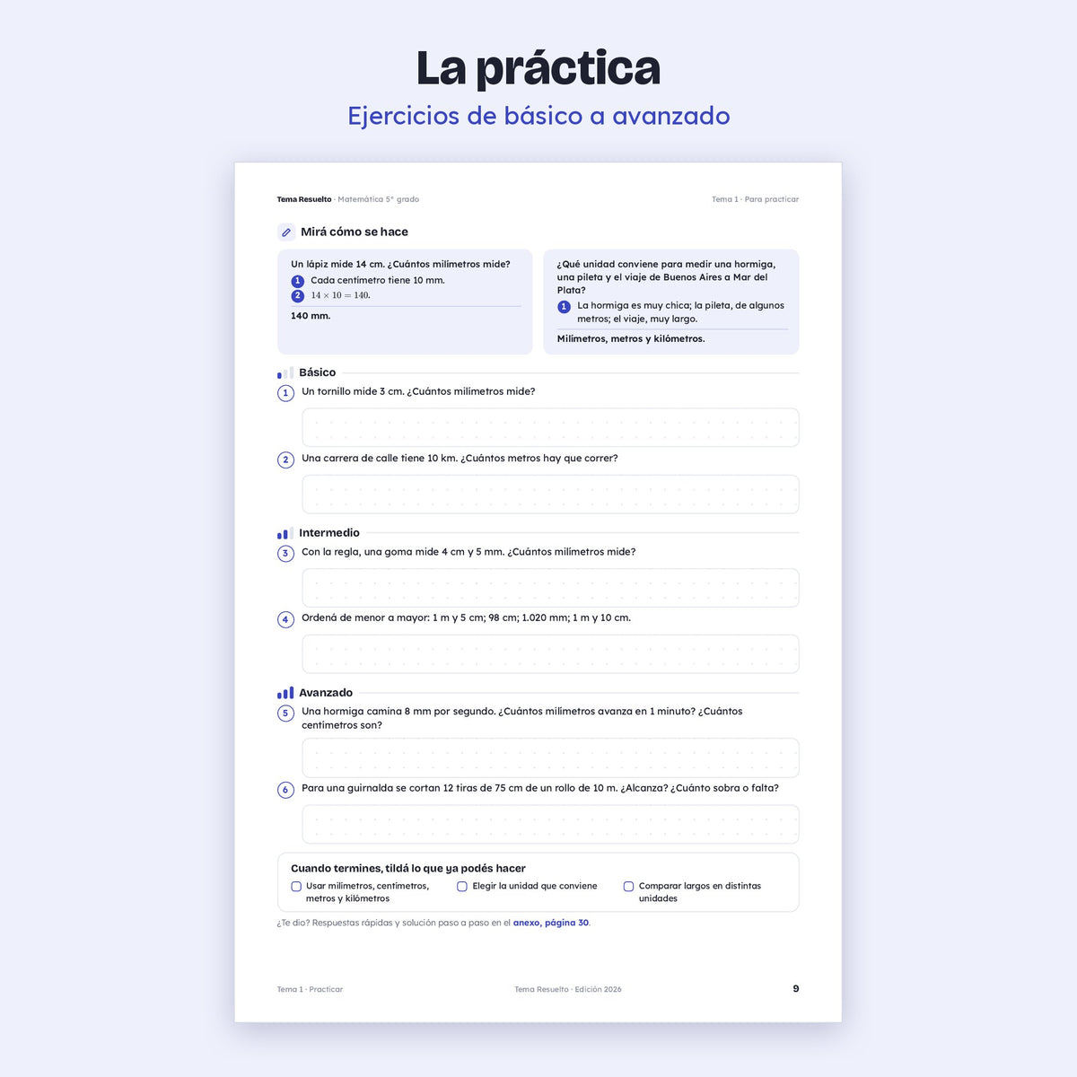5to grado · Unidad 6: Medida y proporcionalidad