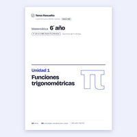6to año (5to CABA) · Unidad 1: Funciones trigonométricas
