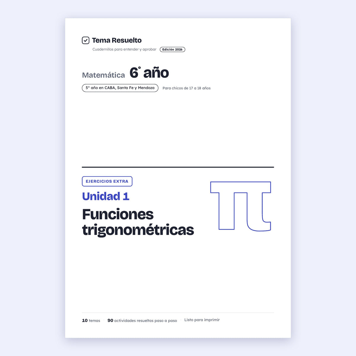 6to año (5to CABA) · Unidad 1: Ejercicios extra