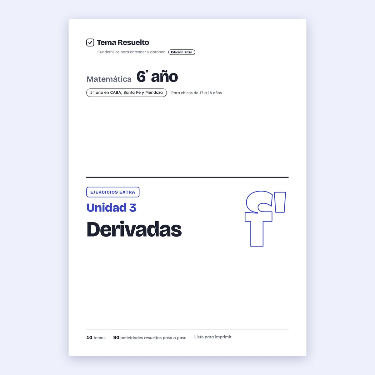 6to año (5to CABA) · Unidad 3: Ejercicios extra
