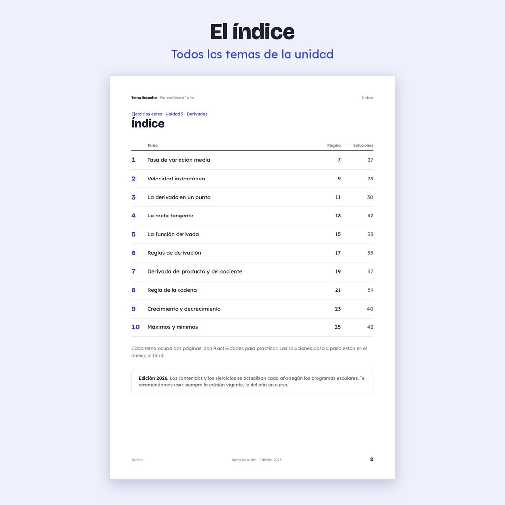 6to año (5to CABA) · Unidad 3: Ejercicios extra