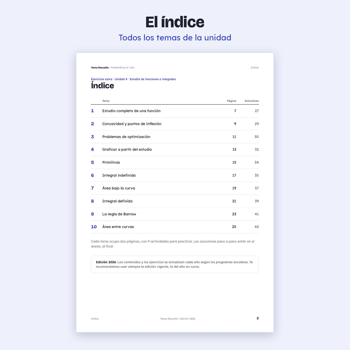 6to año (5to CABA) · Unidad 4: Ejercicios extra
