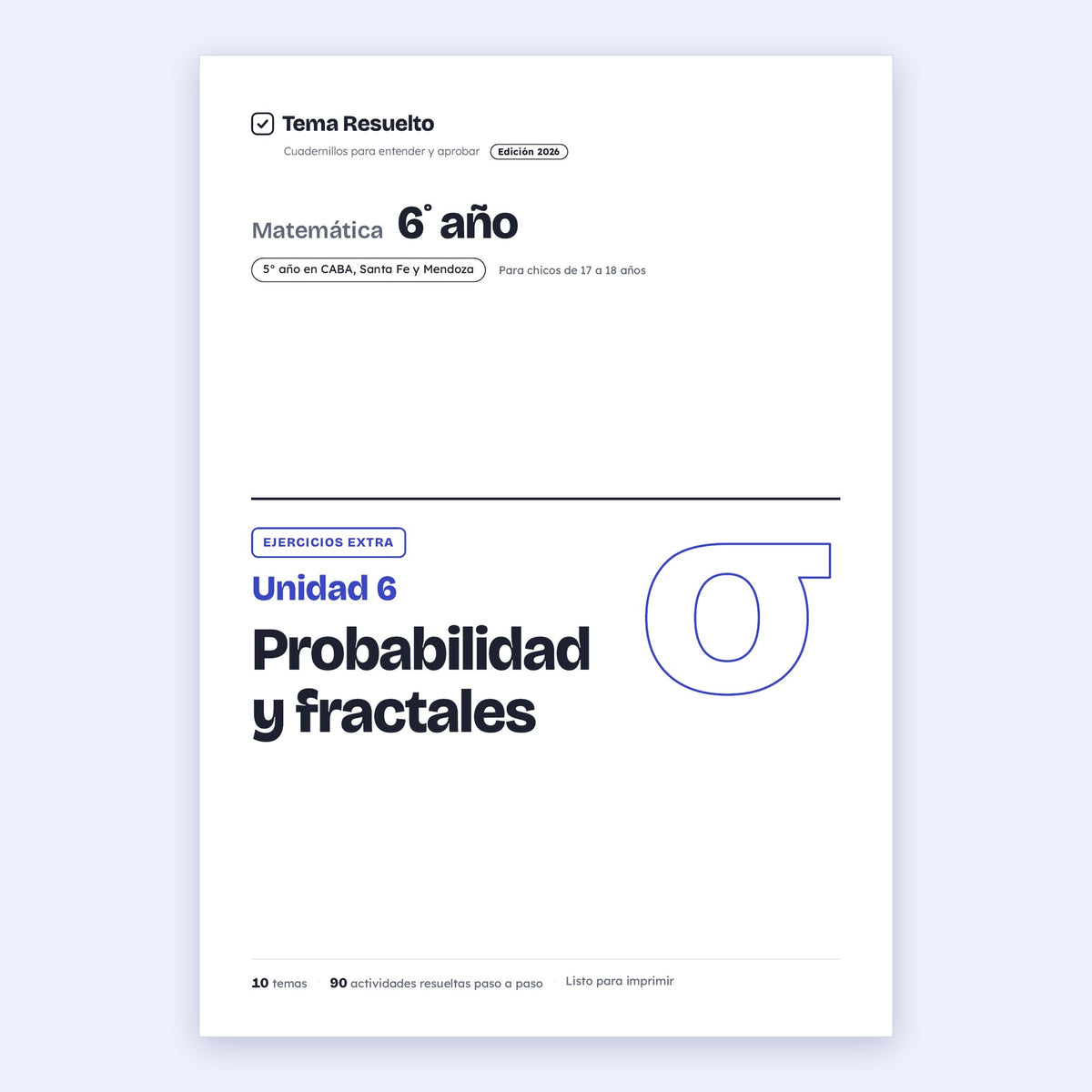 6to año (5to CABA) · Unidad 6: Ejercicios extra