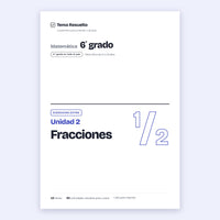 6to grado · Unidad 2: Ejercicios extra – Portada